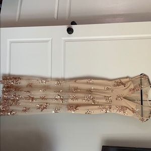 rose gold dress